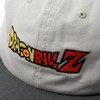 Dragon Ball Z Logo White Adjustable Hat