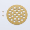 Pickwe Round 4-1/4 Inch Screw-in Shower Drainer Cover Replacement 304