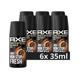 Axe Bodyspray Dark Temptation Deo ohne Aluminium bek√§mpft geruchsbildende Bakterien und unangenehme Ger√ºche 6x 35 ml