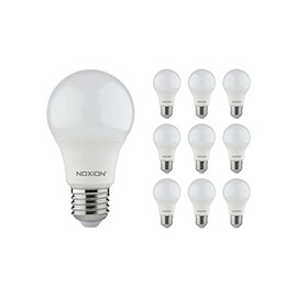 Noxion Lucent Classic LED E27 Bulb Matt 8.5 W 806 lm 830 Warm White Replacement for 60 W Pack of 10