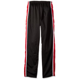 ACACIA Broomball Bullet Broom Pants, Black/Red/White, XX-Large