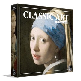 CMON Classic Art Board Game | Art Collection Strategy Game | A Competitive Game of Prediction | Great for Game Night with Adults | Ages 14+ | 2-5 Players | Average Playtime 30 Minutes | Made by CMON