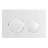 SPARES2GO Luxury Flush Plate Kit for Concealed Toilet Cistern Wall