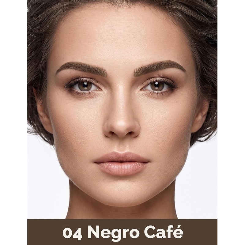 Erinde L?piz L?quido para Cejas, Resistente al Agua, #F204black Brown