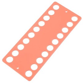 Embroidery Floss Organizer Cross Stitch Thread Holder,Thread Organiser Cards Holder, Multi-Function DIY Reusable Sewing Accessory for Cotton Thread Craft Sewing Storage Shrimp pink