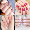 Pack of 500 French Artificial Nail Tips Set False Acrylic