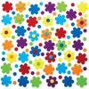 Baker Ross FC741 Flower Stickers, Pack of 175, Large Pack