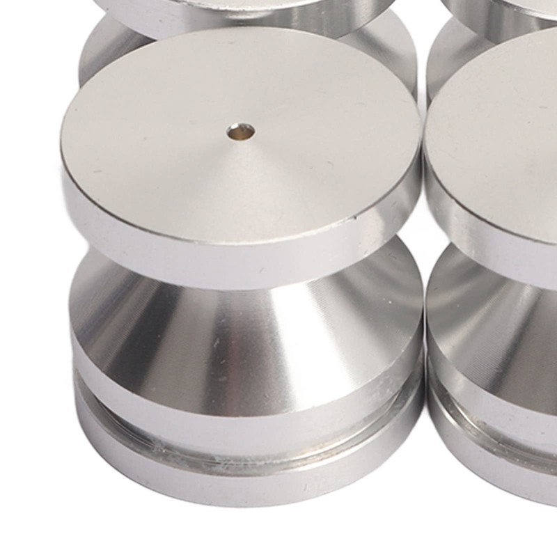 4 PCS Aluminum Alloy Speaker Spike Shockproof Adjustable Isolation Feet