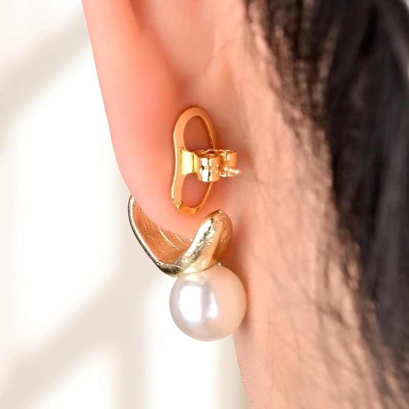 Earring Backs Replacements for Droopy Ears, Heavy Earrings Lifters, Locking