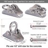 SELEWARE Heavy Duty Swing Hangers Stainless Steel Swing Hooks Ceiling