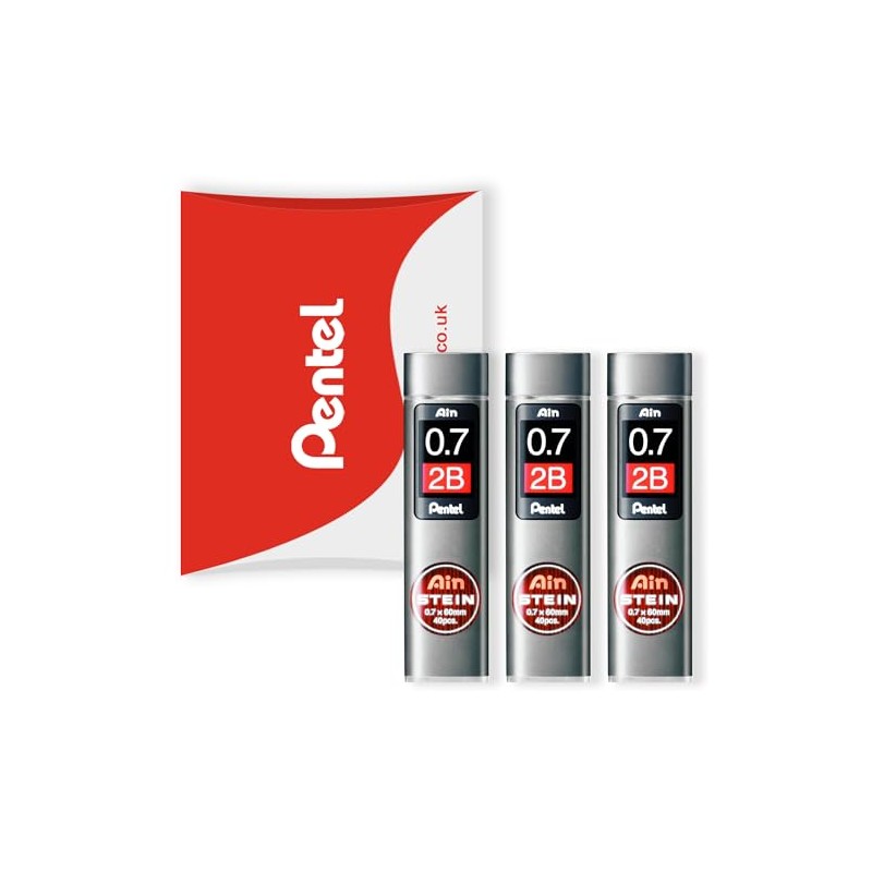 Pentel Ain Stein Mechanical Refill Leads - for Automatic/Mechanical Pencils