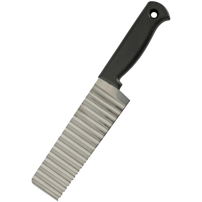 Rosenstein & Söhne Stainless Steel Wave Slicer for Potatoes and