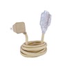 Globe Electric 22816 Designer Series 9ft Fabric Extension Cord, 3