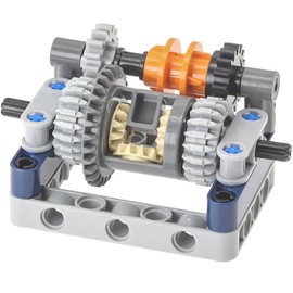 30Pcs Technic-Parts Kits Differential-Gear Set Pins-Axles-Frames-Beams-Connectors Compatible with Major Brand MOC-Accessories