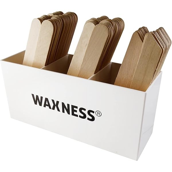 Waxness Wooden Spatula Station White