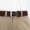 Lindenmann Men’s Jeans Belt XXL - Full Buffalo Leather -