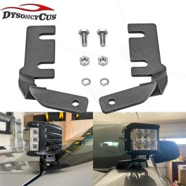 DY Fit 2019-2022 23 Ford Ranger LED Light Bar Pod Hood Ditch Hinge Mounting Bracket