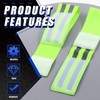 Glarks 5Pcs Night Reflective Sash and Vest Assortment Kit, High