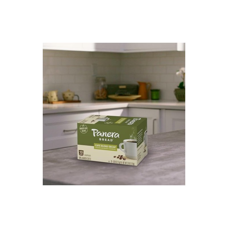 Panera Cafe Blend Decaf Single Serve Cups (Pack of 6)