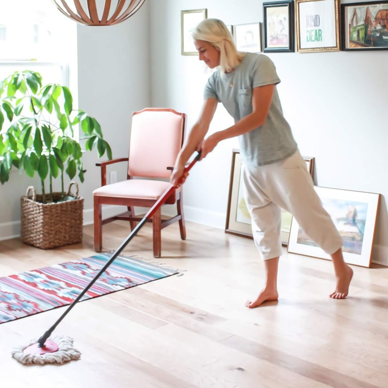 4 Pack Spin Mop Replacement Heads Microfiber Mop Refills Replace