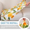 hyha Printed Couch Cushion Covers, Floral Magic Sofa Covers Washable