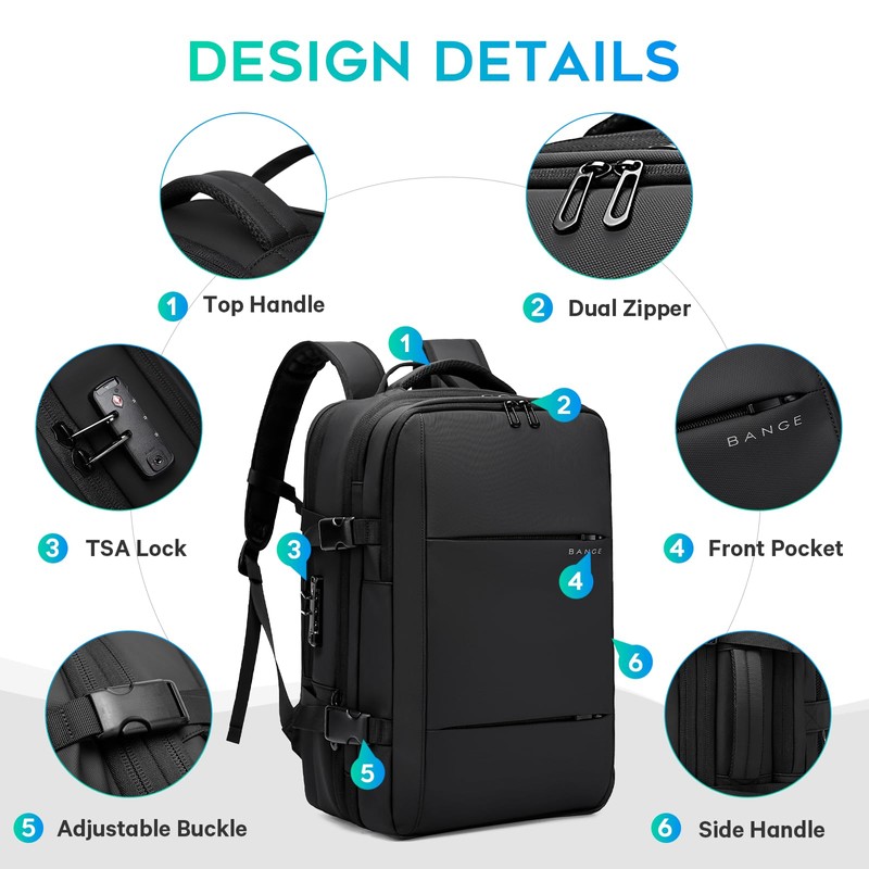 BANGE Air Vacuum Backpack with Pump,Seal Air Packing Vacuum System