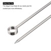 sourcing map Metal Cocktail Picks 8Pcs, Reusable Stainless Steel Cocktail