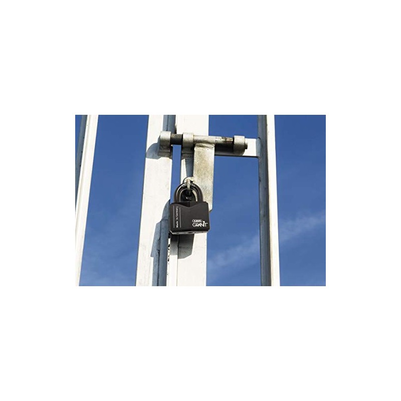 ABUS 00838 Granit Plus Hardened Steel Shackle Padlock