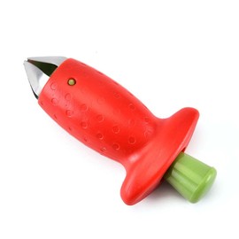 Strawberry Huller, Strawberry Huller stem and Leaf Remover Multi Function Fruit Corers Tool