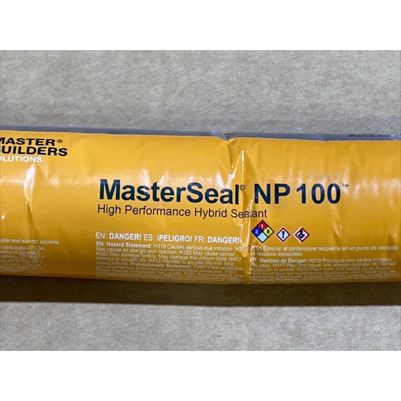 MASTER SEAL NP 100 Gray 20oz SAUSAGE Hybrid Sealant New