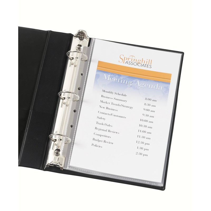 Avery Mini Heavyweight Sheet Protectors, 5.5 x 8.5 Inches, Pack