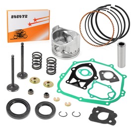 Top End Rebuild Kit STD Piston & Ring Gasket Seal Intake Exhaust Valve & Spring Kit 1989-1996 For YAMAHA G2 G5 G8 G9 G11 Golf Cart
