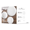 Premium Ceramic Dinnerware Sets. Plates and Bowls Sets. Dish Set.