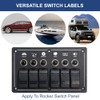 GOMAKERER 400pcs Car Switch Panel Stickers, 20 Designs Auto Switch
