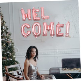 CIYODO 16 Aluminum Foil Balloons Sage Green Welcome Balloons Party Decoration Party Supplies