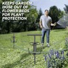 Garden Hose Guide Spike, Metal Hose Guides for Garden Heavy