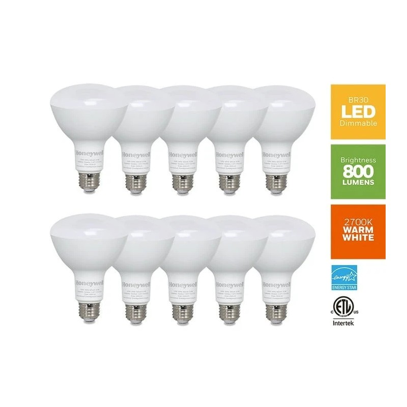 Honeywell LED 9.5 W (65-Watt Equivalent) 2700 Kelvin- 5000 Kelvin