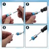 4pcs Screwdriver Head Magnetic Ring, Magnetic Screw Ring Holders with
