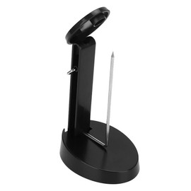 Invoice Fork, Memo Holder, Professional Invoice Spike, Plastic 4.1In for Office School Black