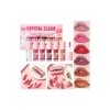 Kit 6pzs Aceites Labios Cristal Gloss Hidratantes Durables
