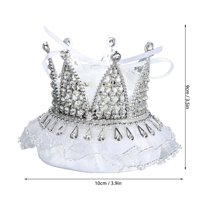 Crown Ring Box Luxurious Romantic Engagement Ring Box Portable Compact
