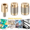 1 3/4 1/4 Inch Stained Glass Grinder Bits, Diamond Drill
