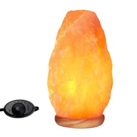 Himalayan Glow Salt Lamp, Home Décor Crystal Lamp, with 6 Ft Cord & Dimmer Switch
