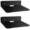 Cosmos Set of 2 Acrylic Floating Wall Shelves Hanging Shelves,