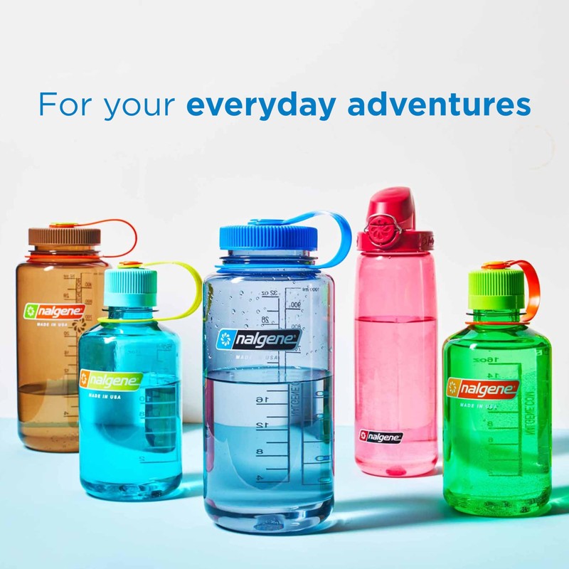 Nalgene Sustain Tritan BPA-Free Water Bottle Made with Material Derived