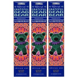Bean Bear Incense Stick Peppermint 3 pcs / Gonesh BEAN BEAR INCENSE STICK PEPPERMINT / JI502 (STAGGER LEE)
