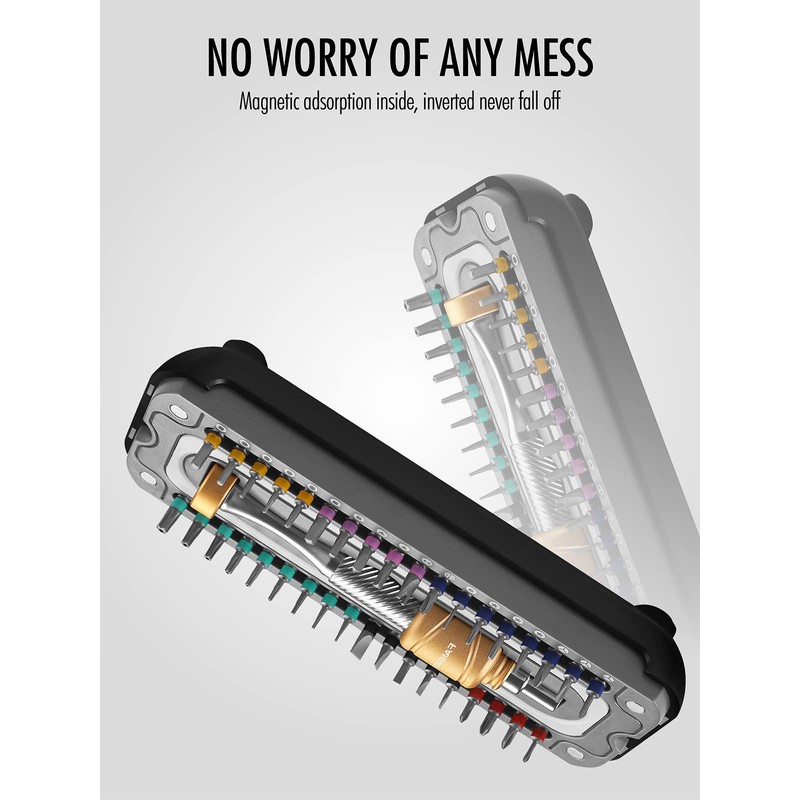 FantastiCAR 37PCS Precision Screwdriver Kit, Durable S2 Steel Microbits, with