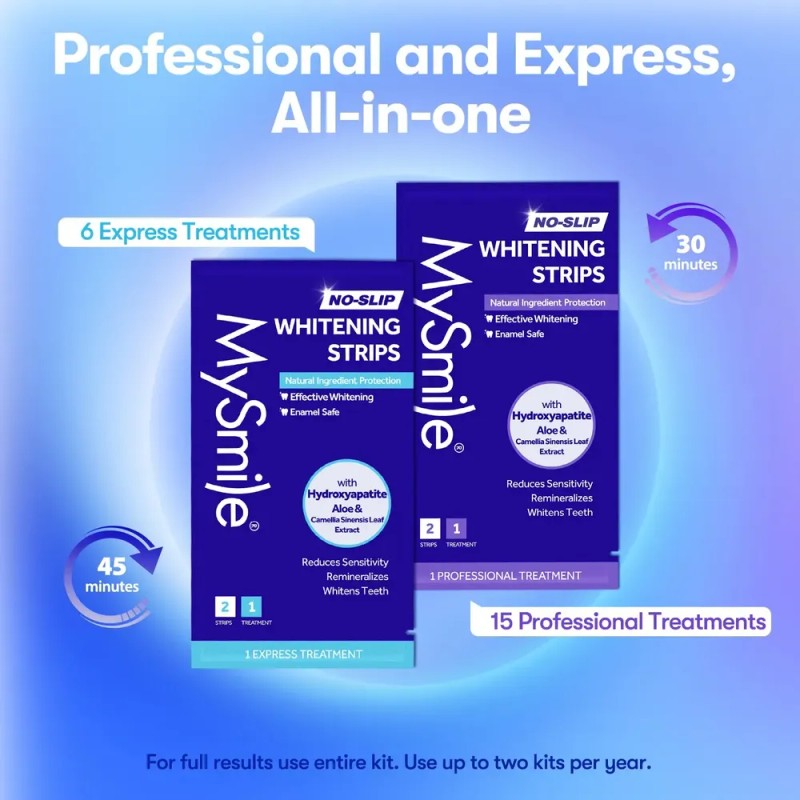Mysmile Hydroxyapatite-infuse Teeth Whitening Strips 21packs