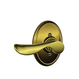 Schlage F170 CHP 609 WKF RH F-Series Single Dummy Trim, Zinc