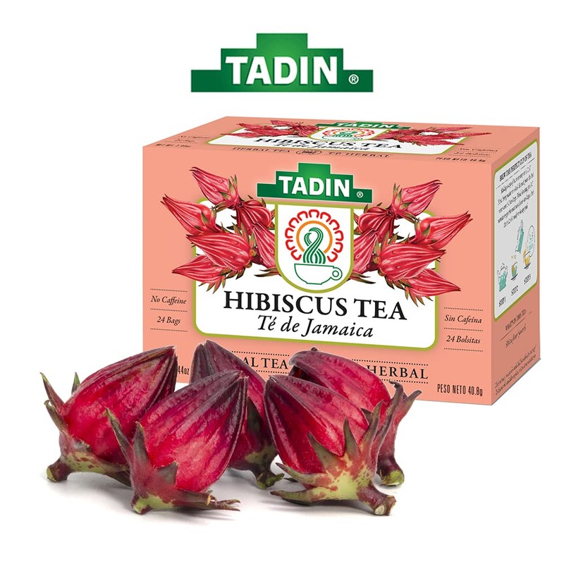 Tadin Herb & Tea Co. Hibiscus Herbal Tea. Caffeine Free.